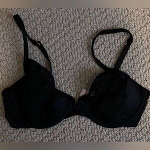 Savage Fenty Elegant Black Lace Bra